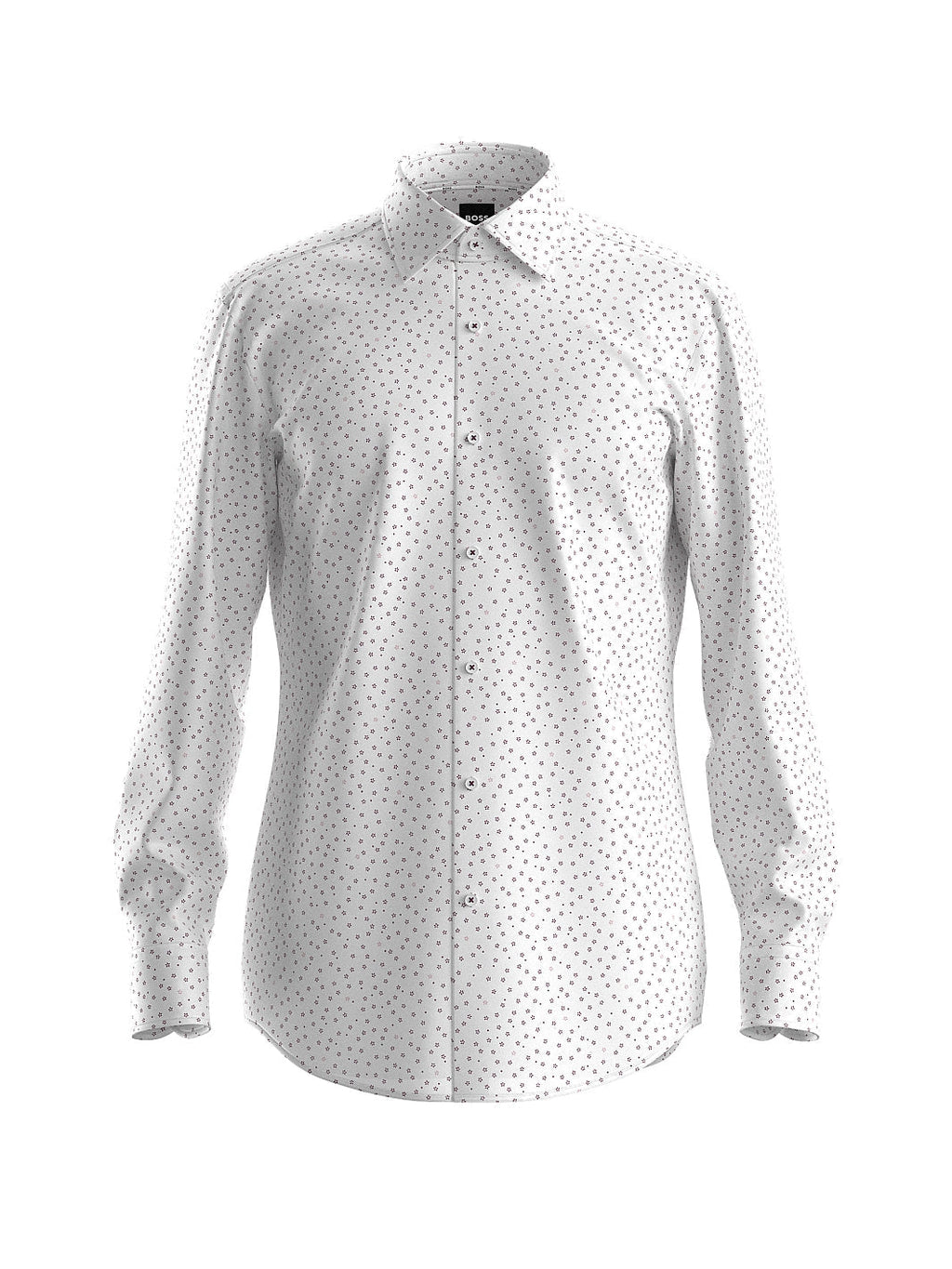 SLIM FLORAL SHIRT STRETCH