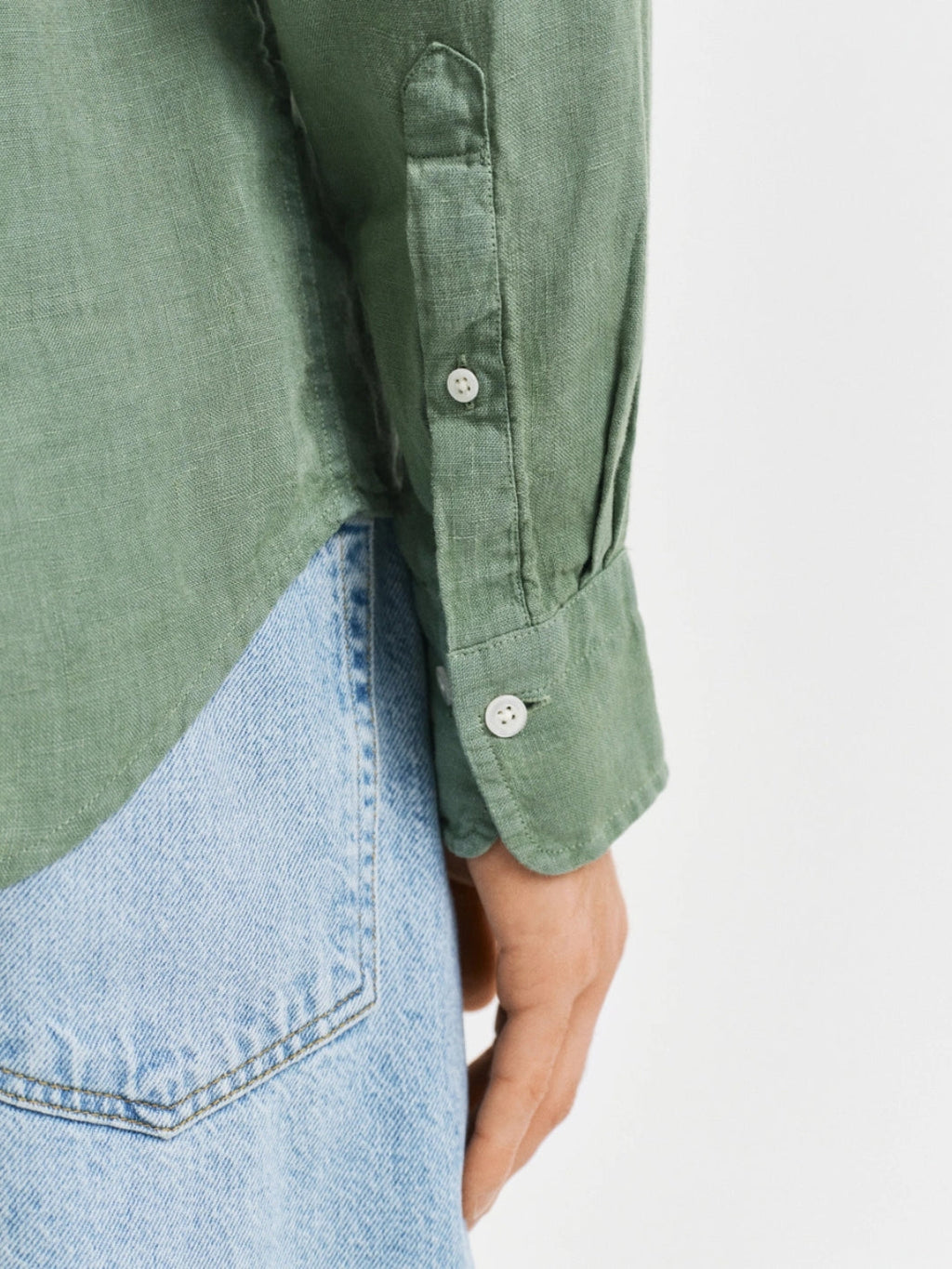 REGULAR FIT LINEN SHIRT