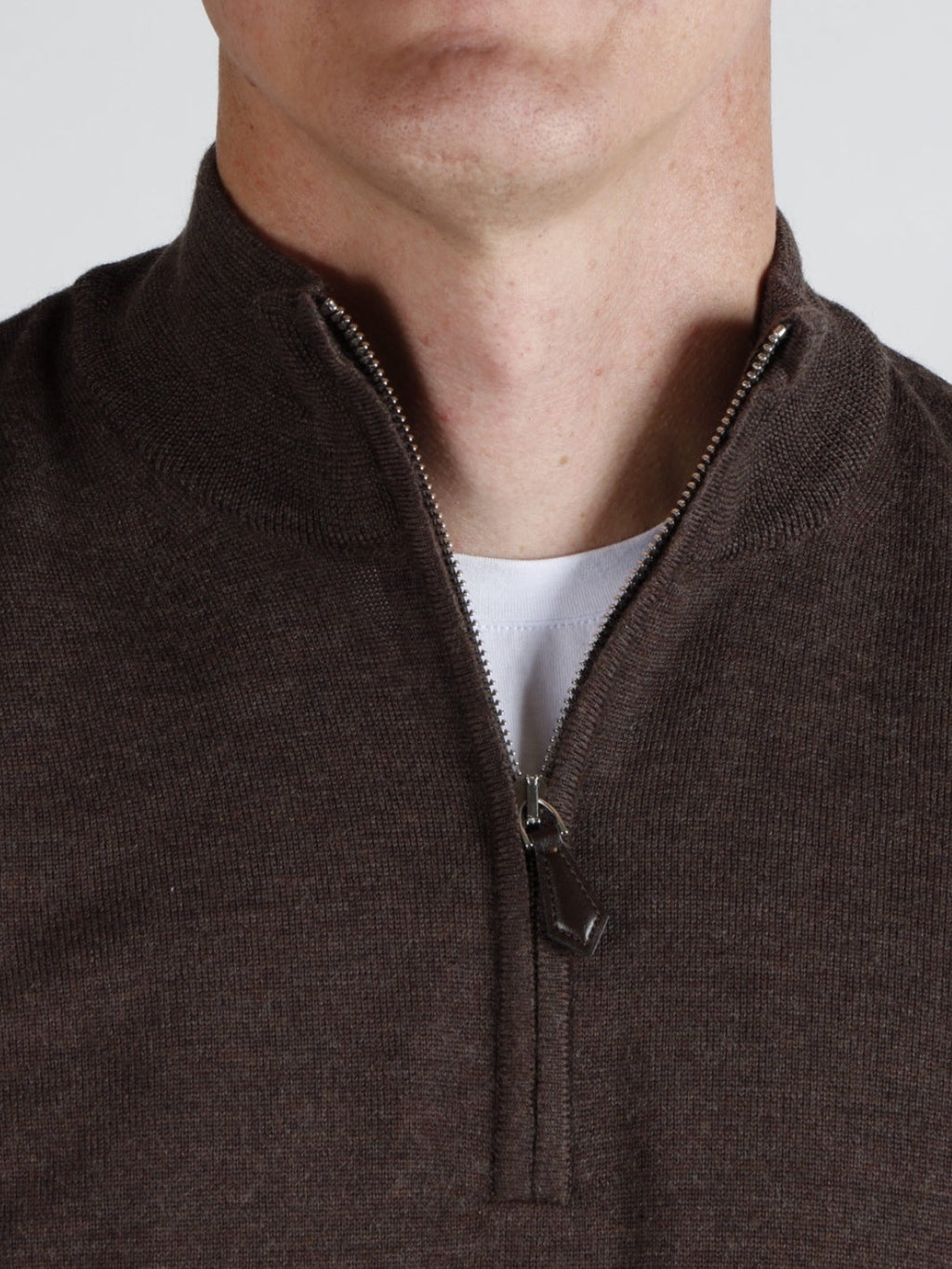 HALF ZIP MERINO