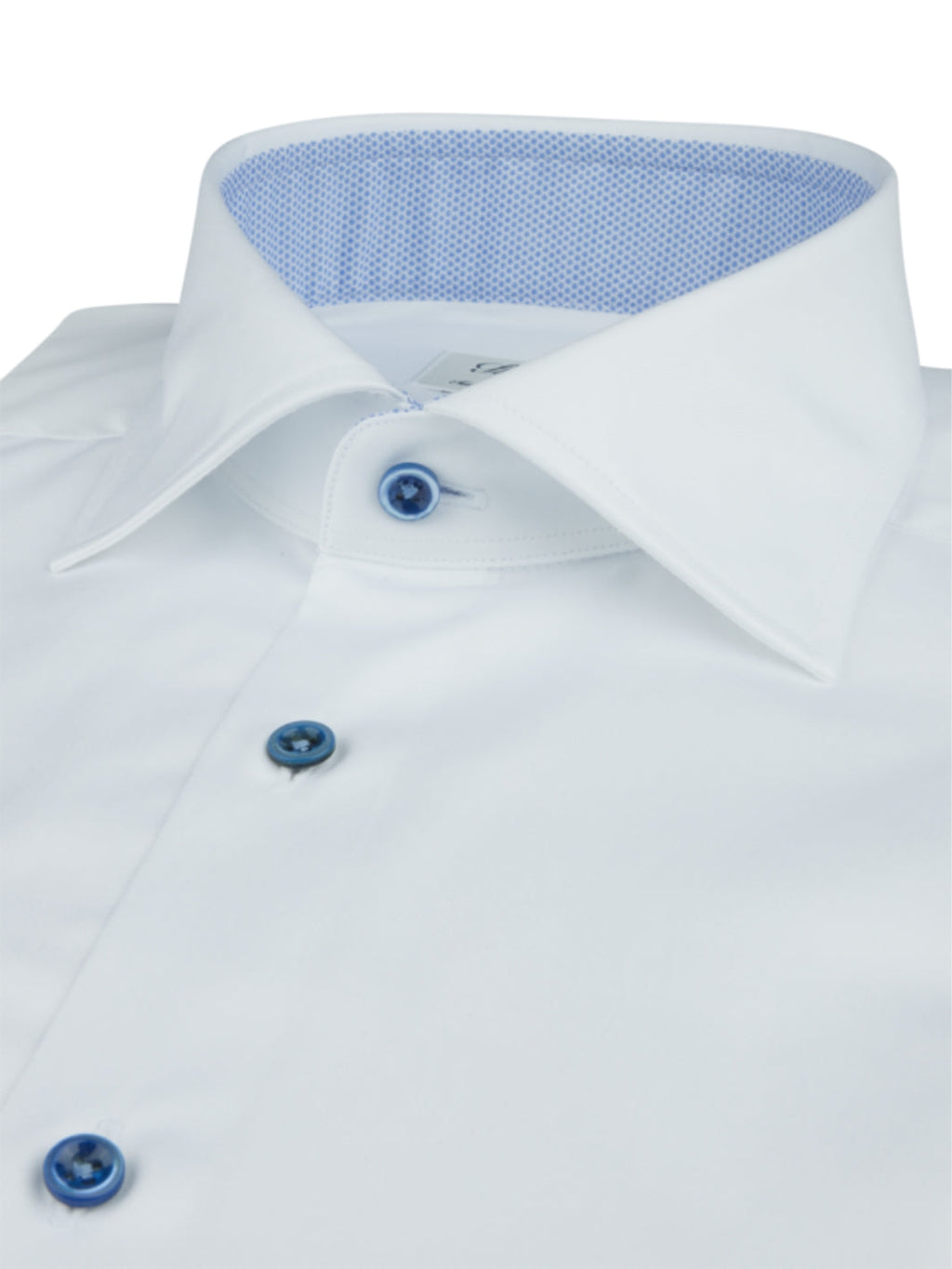 FITTED BODY CONTRAST TWILL SHIRT