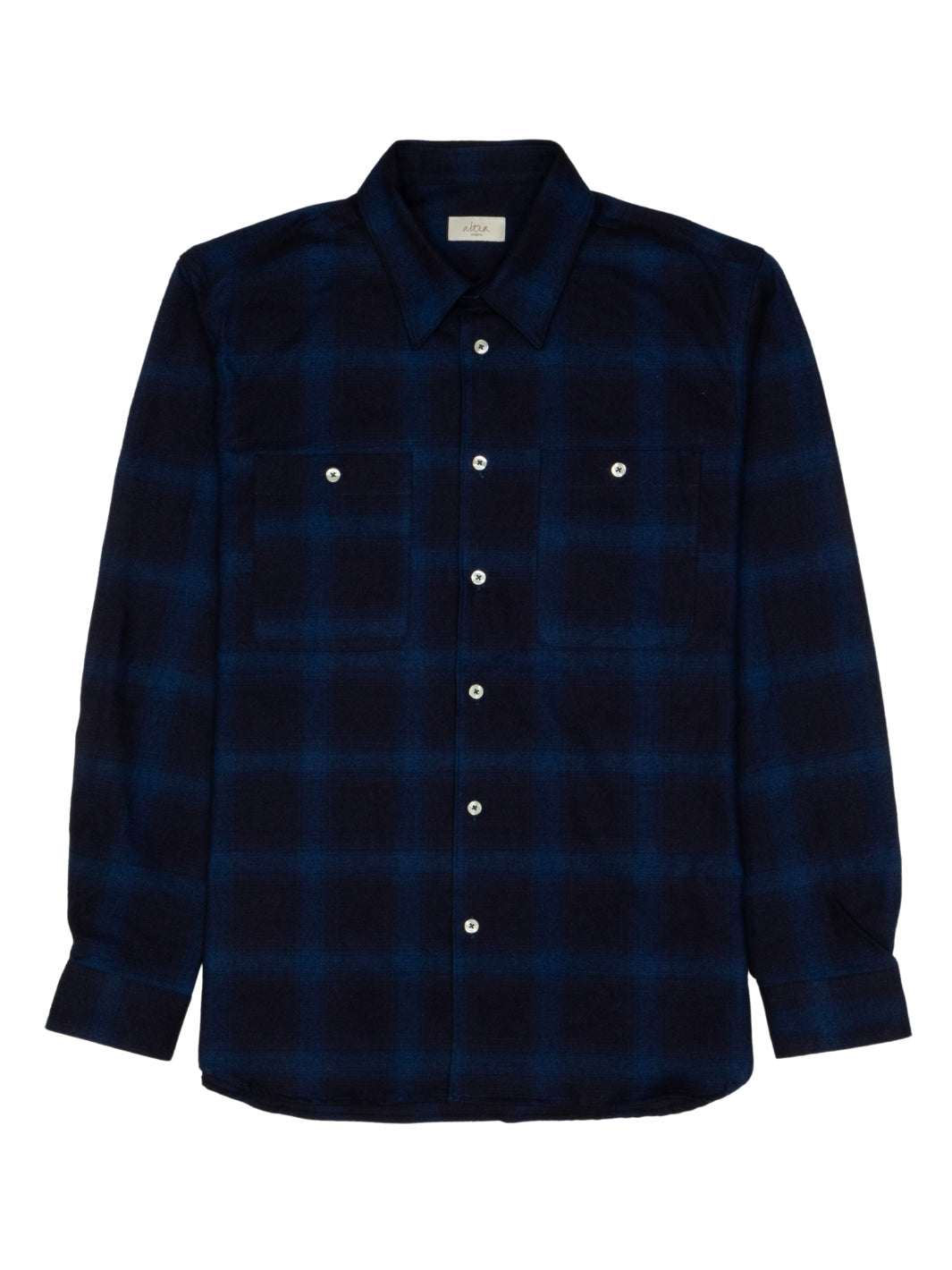 CAMICIA SEAMEN INDIGO CHECK SHIRT